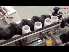 SS304 স্বয়ংক্রিয় স্টিকার প্লাস্টিকের কাচের বোতল সয়া সস ভিনেগার তেলের বোতল লেবেলির জন্য কোল্ড আঠা পেস্ট করুন